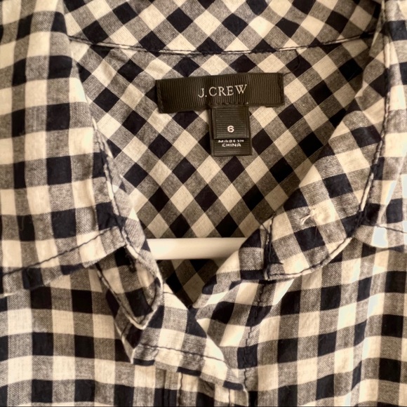 J. Crew gingham shirt - Picture 5 of 6